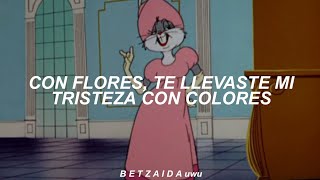 Bugs Bunny bailando quotcon flores te llevaste mi tristeza con coloresquot🌈🌺 [upl. by Westland]