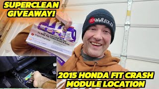 2015 Honda fit Crash Module Location and Super clean GIVEAWAY [upl. by Na]