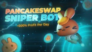 Pancakeswap Bot  20 Profit Per DAY on PASSIVE  BSC Sniper BOT Binance Coin Sniper Bot [upl. by Ramak]