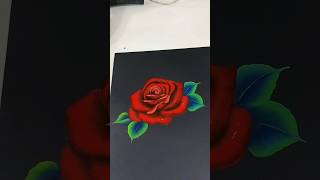 How to draw realistic rose 🌹artpainting shortsmzmartist [upl. by Melicent487]