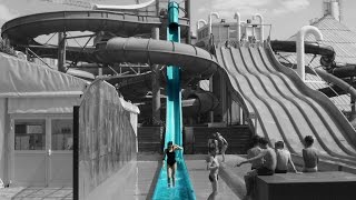 Aquamikaze Speed Slide Toboggan  Aquaboulevard Paris [upl. by Raimundo]