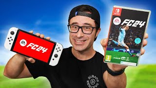 compré el FC24 para el NINTENDO SWITCH 😎 ¿VALE LA PENA Incluye Gameplay [upl. by Zerat]