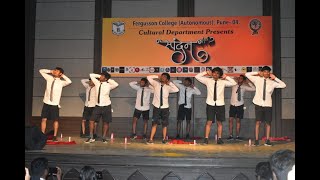 Fergusson College  SINCERE BOYS  Cultural Performance 2022  By Fc Hostel Boys [upl. by Inaliak656]