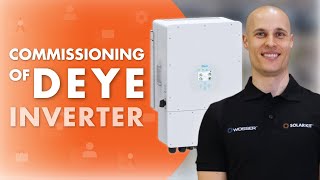 SettingUp and Commissioning a DEYE inverter  StepbyStep Tutorial [upl. by Knoll37]