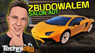 💙 ZBUDOWAŁEM SALON PIERWSZE KROKI  REALISTYCZNY MinecraftScrap 2 TECHNICITY Gameplay PL [upl. by Chaudoin]