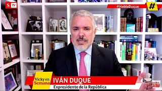 Iván Duque alerta sobre la intención del gobierno de tomarse la Corte Constitucional en 2025 [upl. by Venator]