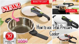 HOW TO USE TEFAL PRESSURE COOKER  FULL DETAIL VIDEO  CHANA DAAL RECIPE 2024  Urdu Hindi [upl. by Gav]