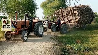 ghazi halp 260 turbo tractor heavi loaded tralli [upl. by Leay]