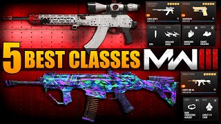 5 Best Class Setups In Modern Warfare 3 MW3 Best Weapons Loadouts [upl. by Gupta]