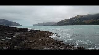 Fishing spot Wainui Akaroa New Zealand [upl. by Reifel949]