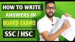 How to Write Answers in Board Exams to Get Full Marks  Pro Tip For SSC amp HSC Students JR Tutorials [upl. by Aihtiekal]