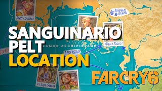 Sanguinario Pelt Far Cry 6 Location [upl. by Ynattir904]