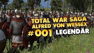 Lets Play Total War Saga Thrones of Britannia  WestSachsen 👑 001 GameplayDeutschGerman [upl. by Fernyak]