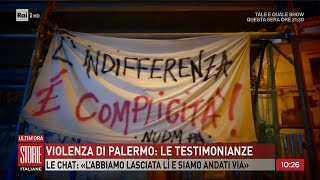 Violenza di Palermo le testimonianze  Storie Italiane 13102023 [upl. by Carin946]