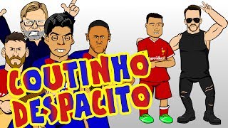 🎤COUTINHO DESPACITO🎤 MSN try to sign Phil Coutinho for BARCA Parody transfer [upl. by Akcimat289]