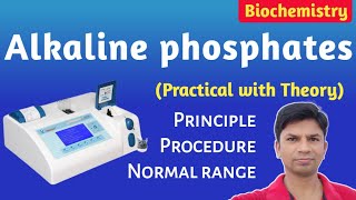 Alkaline phosphatase ALP Test Principle Procedure Normal range [upl. by Downs]