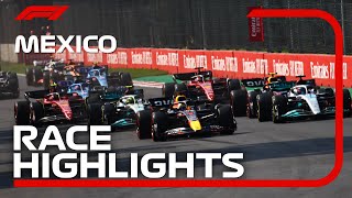 Race Highlights  2022 Mexico City Grand Prix [upl. by Adiarf]