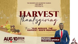 quotOur Service The Harvest Gods Reapingquot  Truston Grizzle  August 10 2024 morning segment [upl. by Eugen]