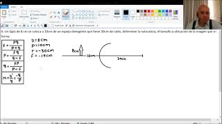 11 espejos esféricos ejercicio 6 [upl. by Fey944]