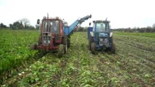 Tommys Beet Harvest 2007 Part 1 [upl. by Ardy]