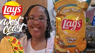 Lays West Coast Crispy Taco Review [upl. by Bennion373]