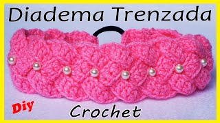 🌈Diadema Tejida a Crochet o Ganchillo PASO A PASO crochet headband  VINCHA  TURBANTE  TIARA❣ [upl. by Ahcatan]