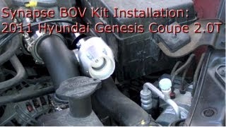 Synapse BOV Installation 2011 Genesis Coupe 20T [upl. by Idnas]