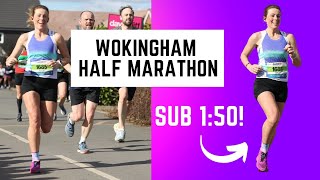 Wokingham Half Marathon I CANT BELIEVE IT What just happened Can I run a PB [upl. by Ahsiki540]