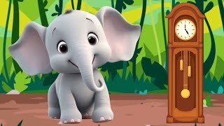 Hickory dickory dock song  hickory dickory dock nursery rhymes  kids tv abc song [upl. by Enixam566]