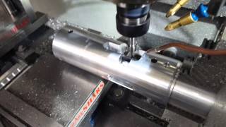 Rem 700 side bolt release on HAAS 4th axis [upl. by Notwal]