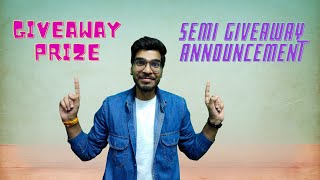 Claim Your Giveaway Prize amp Semi Giveaway Announcement 😍 freekaamaal trending giveaway [upl. by Ednutey51]