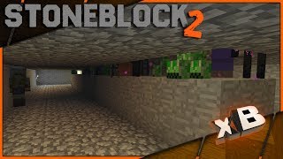 Mob Farmer  Lets Play StoneBlock 2  E02 [upl. by Atolrac]