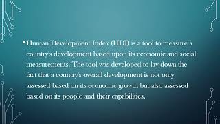 What is human development indexindicator of human development indexcurrent rank of India43 [upl. by Ylrebmik726]