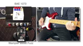 BAE 1073 vs JHS Colour Box Electric Guitar [upl. by Nylirrehs]