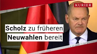 Scholz noch heuer zu Neuwahlbeschluss bereit [upl. by Ahseid171]