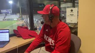 Nicholls Baseball  Mike Silva Postgame  Win over No 1 LSU [upl. by Nordine]