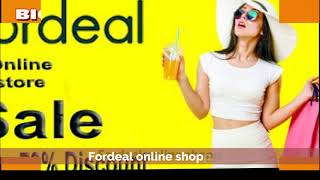 Fordeal Online shopping how to use discount coupon code or place to order [upl. by Dearborn756]