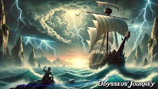 Epic Voyage  Odysseus Journey Adventurous Rock by One Man AI Band [upl. by Herald]