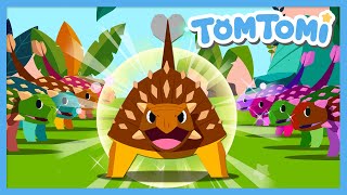 Ankylosaurus Song  Thump Thump💥  Dinosaur Song  Kids Song  TOMTOMI [upl. by Baumann]