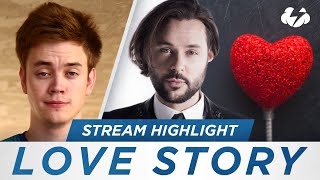 Reynad amp Jeff Leach Love Story Funny Reynad Stream Highlights [upl. by Eboh73]