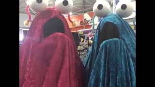 Sesame Street Yip Yip Martians  Oz Comic Con Brisbane [upl. by Sola]