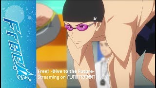 Free Dive to the Future  Official SimulDub Clip  Its You [upl. by Adlei286]