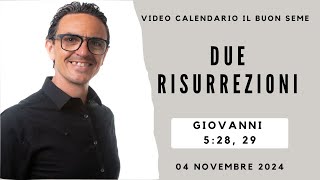 04 NOVEMBRE 2024 Calendario cristiano IL BUON SEME [upl. by Anali]