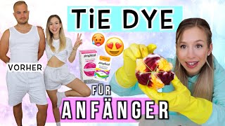 TIE DYE 🆘 ich batike unsere kompletten Outfits 🤭 Batik für Anfänger  Cali Kessy [upl. by Mitchael614]