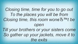 Third Eye Blind  Closing Time Lyrics [upl. by Wadlinger]