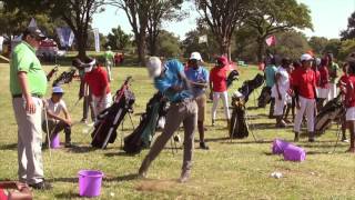 Clinic on day 3 at Lusaka Golf Club [upl. by Odnamla]