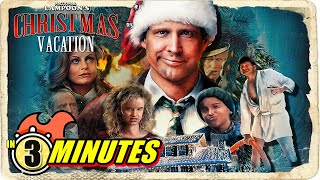 CHRISTMAS VACATION Movie in 3 Minutes  Speed Watch [upl. by Edualc]