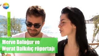 Merve BoluğurampMurat Dalkılıç röportajı [upl. by Franz]