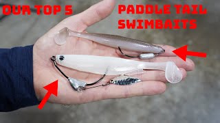 Our Top 5 Favorite Paddle Tail Swimbaits Which One Is The Best [upl. by Mcdougall]