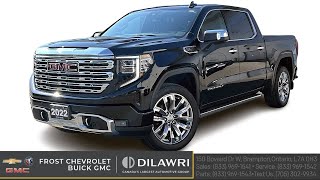 2022 GMC SIERRA 1500 CREW CAB 4X4 Denali Short Box Reserve 1Owner Clean CarFax at FROST stock 4680A [upl. by Zelazny]